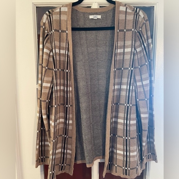 Croft & Borrow Plaid Blouse Large - Picture 3 of 5